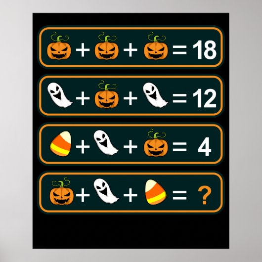 Mathematik Lehrer Gleichung Mathematik Mathematik Poster (Vorne)