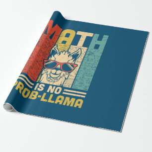 Mathematik Lehrer Mathe ist kein Problem Geschenkpapier
