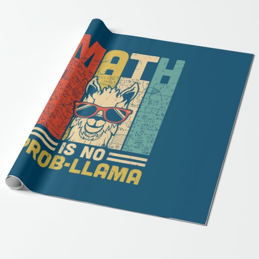Mathematik Lehrer Mathe ist kein Problem Geschenkpapier (Ungerollt)