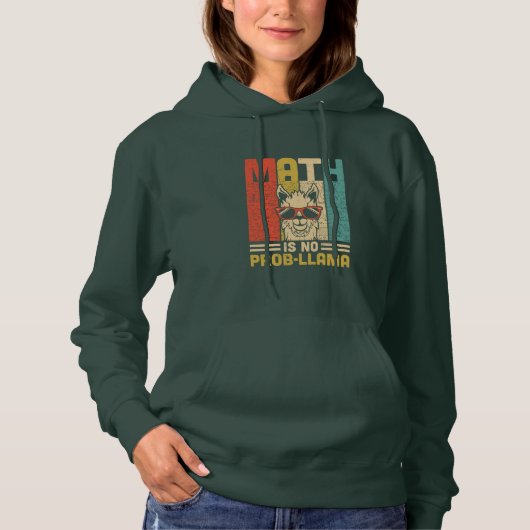 Mathematik Lehrer Mathe ist kein Problem Hoodie (Vorderseite)