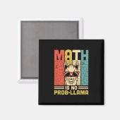 Mathematik Lehrer Mathe ist kein Problem Magnet (Vorderseite/Rückseite)