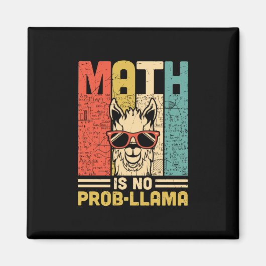 Mathematik Lehrer Mathe ist kein Problem Magnet (Vorne)