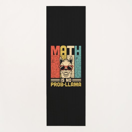 Mathematik Lehrer Mathe ist kein Problem Yogamatte (Vorderseite)