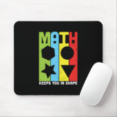 Mathematik Lehrer Mathematik Behalte Sie in Form Mousepad (Mit Mouse)