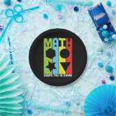 Mathematik Lehrer Mathematik Behalte Sie in Form Pappteller (Party)