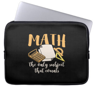 Mathematik Lehrer Mathematik das einzige Thema Laptopschutzhülle