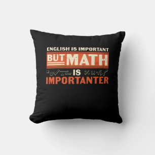 Mathematik Lehrer Mathematik ist wichtig Kissen