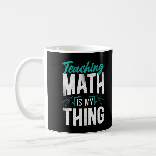 Mathematik Lehrer Nerd Lehrer Mathematik ist mein Kaffeetasse (Links)