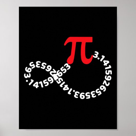 Mathematik Lehrer Pi Symbol Pi Happy Pi Day Poster (Vorne)