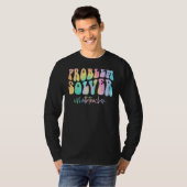 Mathematik Lehrer Problem Solver Mathematiker zurü T-Shirt (Vorne ganz)