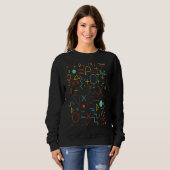 Mathematik Lehrer Sweatshirt (Vorne ganz)