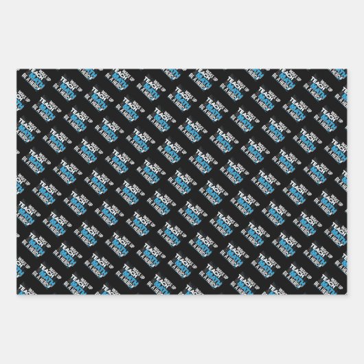 Mathematik Lehrer Wertschätzung - Lehre, sei ein H Geschenkpapier Set (Vorderseite 3)