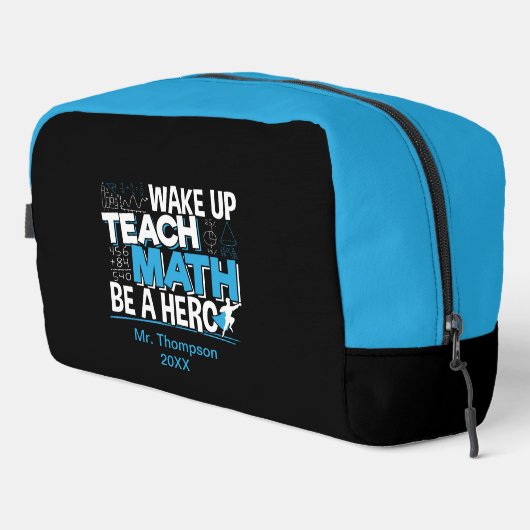 Mathematik Lehrer Wertschätzung - Lehre, sei ein H Waschbeutel (Rechte Ecke)