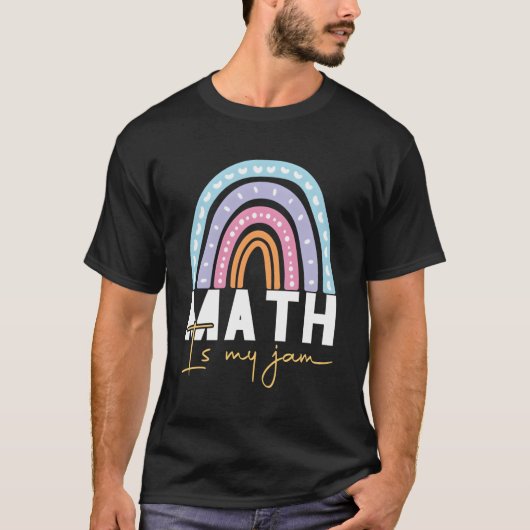 Mathematik Lehrerin Mathe ist mein Marsch T-Shirt (Vorderseite)