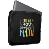 Mathematik Lehrerkampf mit Mathematik Laptopschutzhülle (Vorne Rechts)