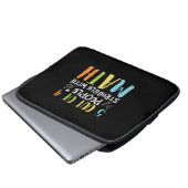 Mathematik Lehrerkampf mit Mathematik Laptopschutzhülle (Vorne Knopf)