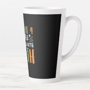 Mathematik Lehrerkampf mit Mathematik Milchtasse