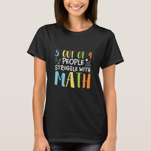 Mathematik Lehrerkampf mit Mathematik T-Shirt (Vorderseite)