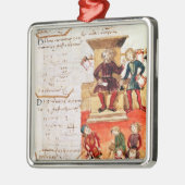 Mathematik-Lektion, von einer mathematischen Ornament Aus Metall (Links)