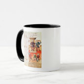 Mathematik-Lektion, von einer mathematischen Tasse (Vorderseite Links)