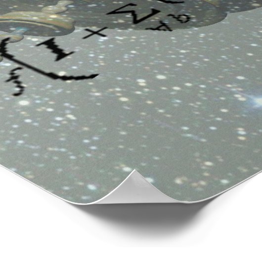 Mathematik lernen. Bildung Poster (Ecke)