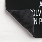 Mathematik Liebe Mathe, Werde erwachsen und löse d Mousepad (Ecke)