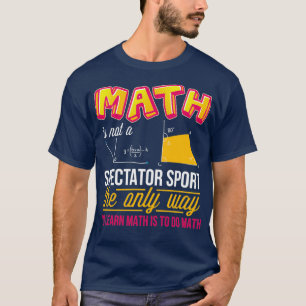 Mathematik-lustige Lehrerin lernt Mathematik für F T-Shirt