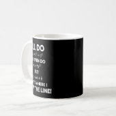 Mathematik Lustiger Mathe-Humor - Ich werde den Py Kaffeetasse (Vorderseite Links)