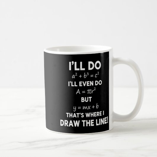 Mathematik Lustiger Mathe-Humor - Ich werde den Py Kaffeetasse (Rechts)