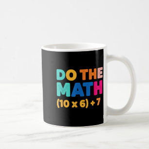 Mathematik macht die Mathematik Farbige Gleichungs Kaffeetasse