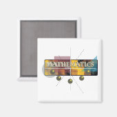 Mathematik Magnet (Vorderseite/Rückseite)