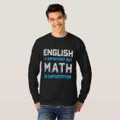 Mathematik Mathe Mathelehrer Physik Mathe 12 T-Shirt (Vorne ganz)