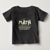 Mathematik Mathematik Mathematik Lehrer Geschenk Baby T-shirt (Vorderseite)