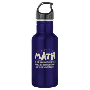 Mathematik Mathematik Mathematik Lehrer Geschenk Edelstahlflasche