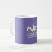 Mathematik Mathematik Mathematik Lehrer Geschenk Kaffeetasse (Vorderseite Links)