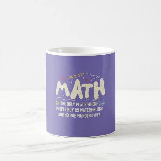 Mathematik Mathematik Mathematik Lehrer Geschenk Kaffeetasse (Mittel)