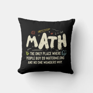 Mathematik Mathematik Mathematik Lehrer Geschenk Kissen