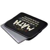 Mathematik Mathematik Mathematik Lehrer Geschenk Laptopschutzhülle (Vorne Knopf)