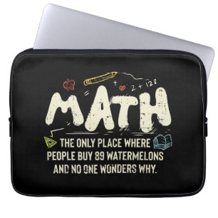 Mathematik Mathematik Mathematik Lehrer Geschenk Laptopschutzhülle