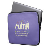 Mathematik Mathematik Mathematik Lehrer Geschenk Laptopschutzhülle (Vorderseite Links)