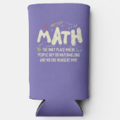 Mathematik Mathematik Mathematik Lehrer Geschenk Selters Dosenkühler (Vorderseite)