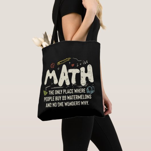 Mathematik Mathematik Mathematik Lehrer Geschenk Tasche (Von Nahem)
