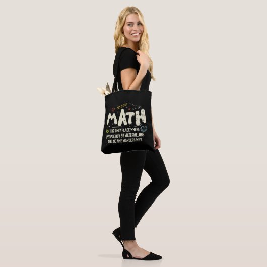 Mathematik Mathematik Mathematik Lehrer Geschenk Tasche (Am Model)