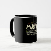 Mathematik Mathematik Mathematik Lehrer Geschenk Tasse (Vorderseite Links)