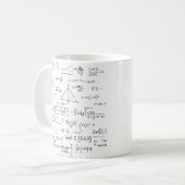 Mathematik Mathematik Probleme Geeky Kaffeetasse (Vorderseite Links)