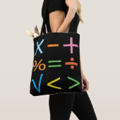 Mathematik Mathematik Symbol Math Tasche (Von Nahem)