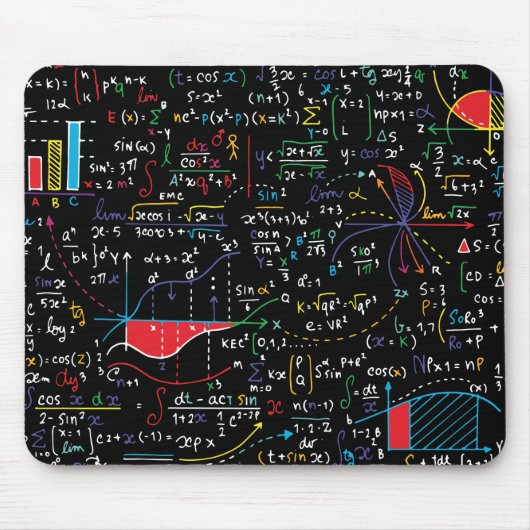 Mathematik Mousepad (Vorne)