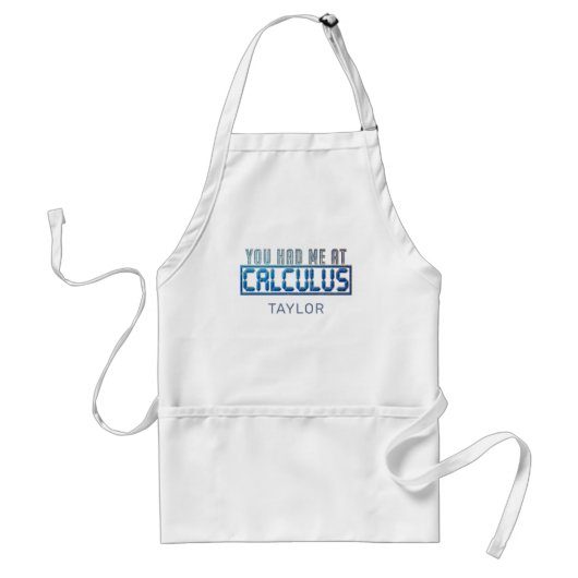 Mathematik Nerd Gag, den du mir bei der Rechnung h Schürze (Vorne)