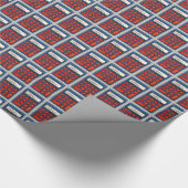 Mathematik Nerd Lehrer Rechner Schulbedarf Geschenkpapier (Ecke)