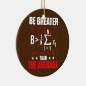 Mathematik Nerd Mathematiker Mathematiker Keramik Ornament (Rechts)